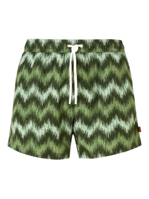 Missoni zigzag pattern swim shorts