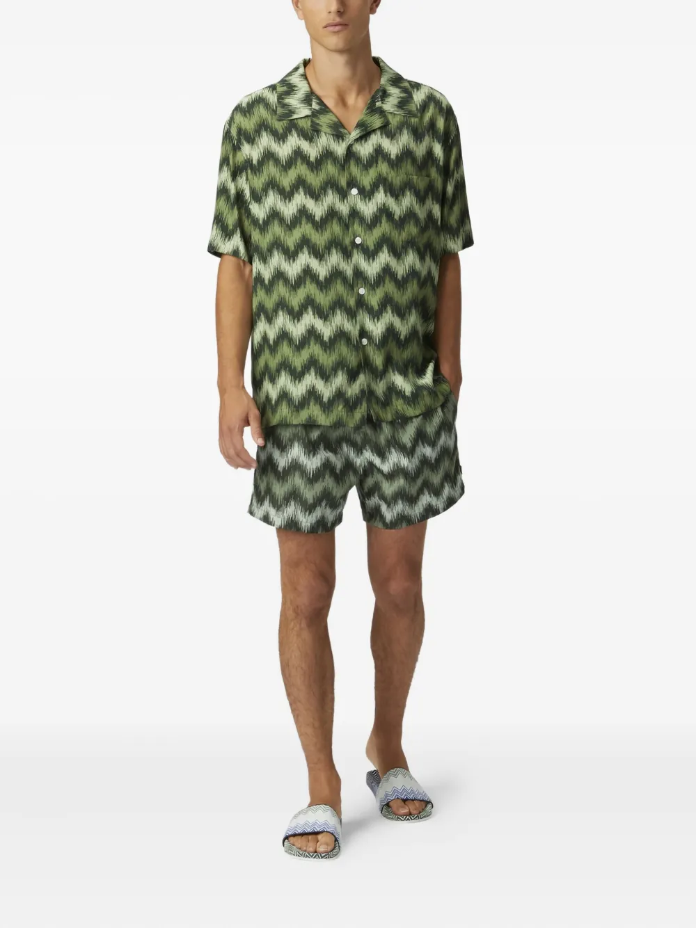 Missoni zigzag pattern swim shorts | Shorts de playa | Image 2