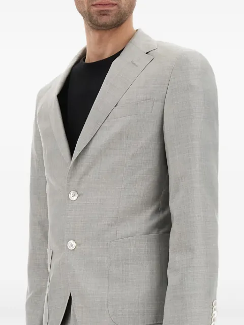 BOSS three-button wool-silk suit