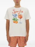 MC2 Saint Barth Aperol Spritz-print T-shirt - White