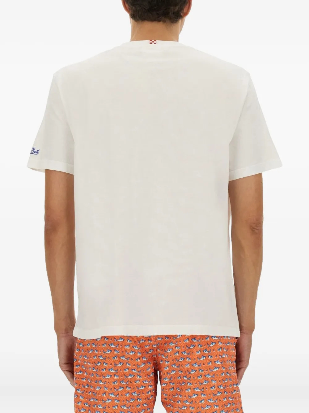 MC2 Saint Barth T-shirt met Aperol Spritz-print Wit