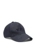 A.P.C. logo-print cap - Blue