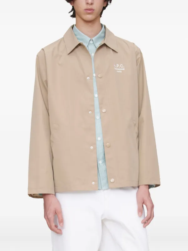 A.P.C. Raymond ジャケット | ブラウン | FARFETCH JP