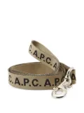 A.P.C. Toutou logo leash - Brown
