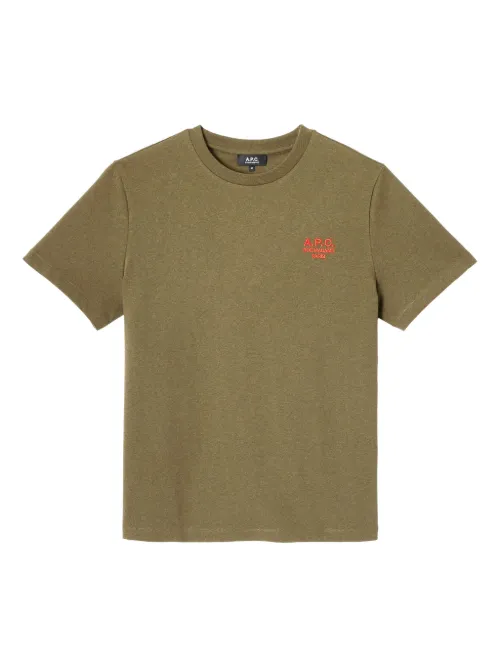 T-shirt à logo imprimé - A.P.C. - Modalova