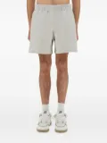 Represent elasticated-waist shorts - Grey