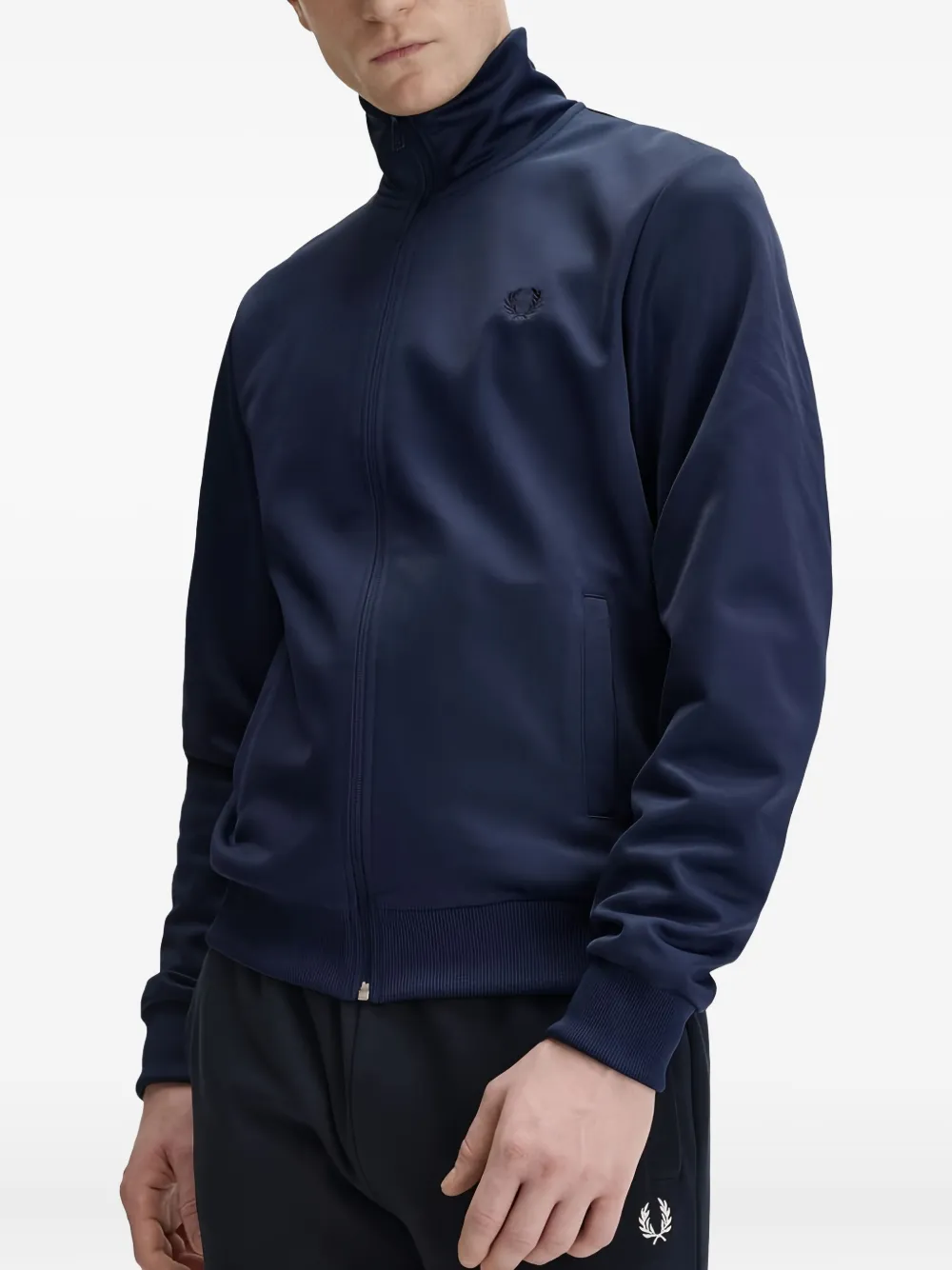 Fred Perry Jack met hoge hals Blauw
