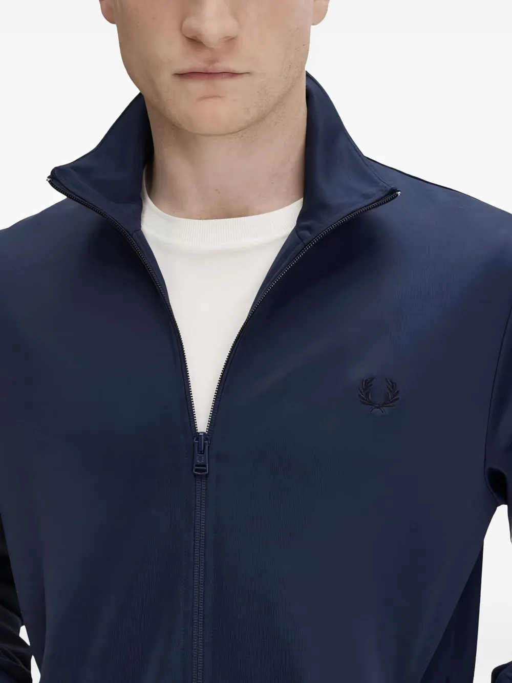 Fred Perry Jack met hoge hals Blauw
