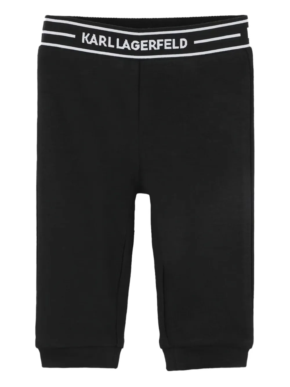 Karl Lagerfeld Kids Broekset met kattenprint Wit