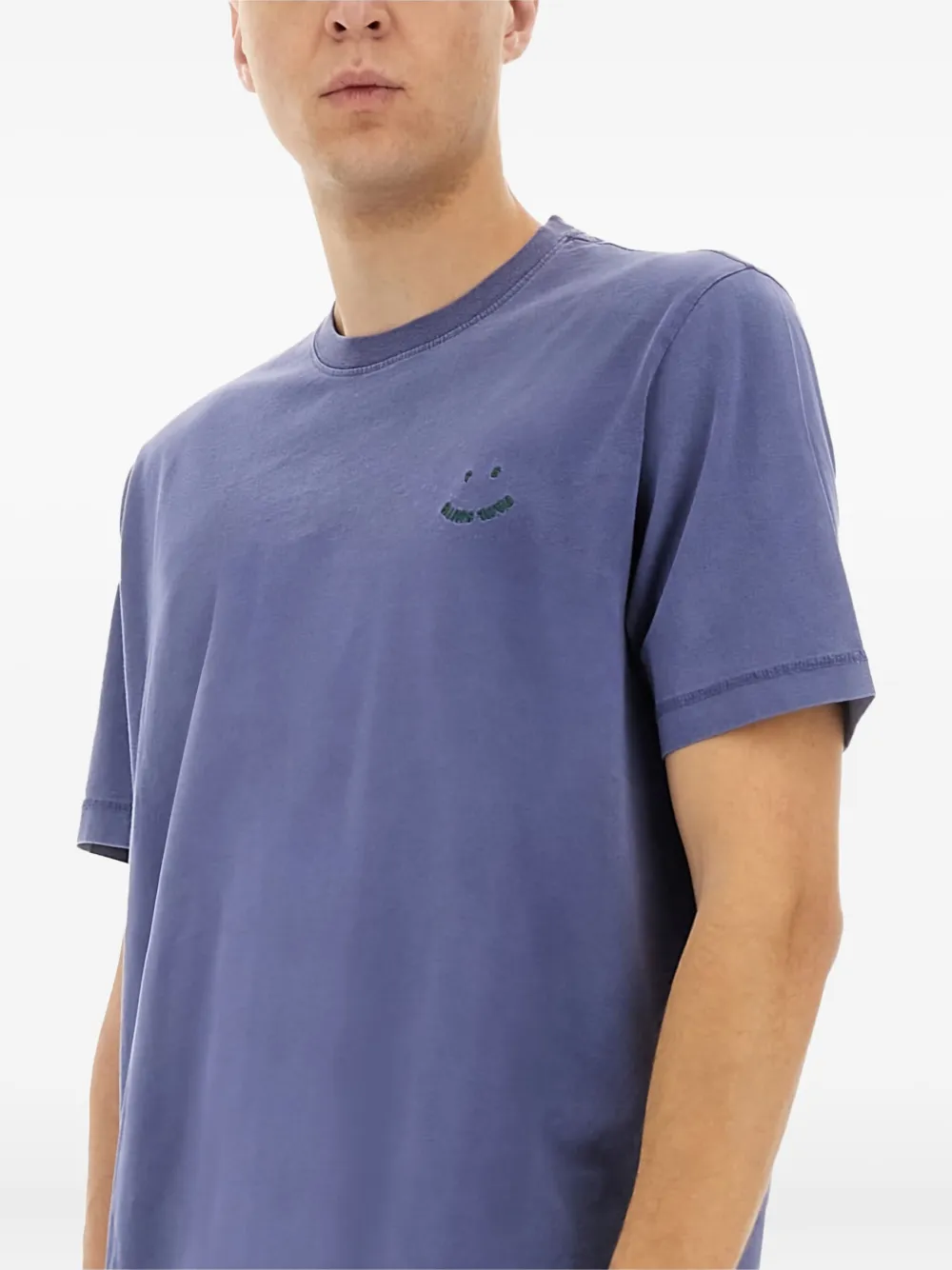 PS Paul Smith T-shirt met borduurwerk Blauw