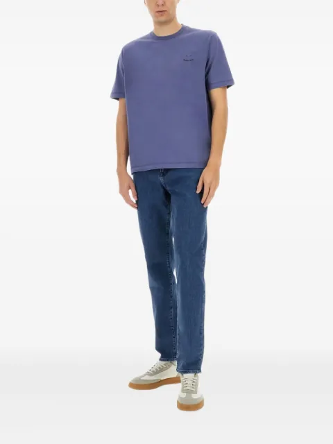 PS Paul Smith embroidered cotton t-shirt