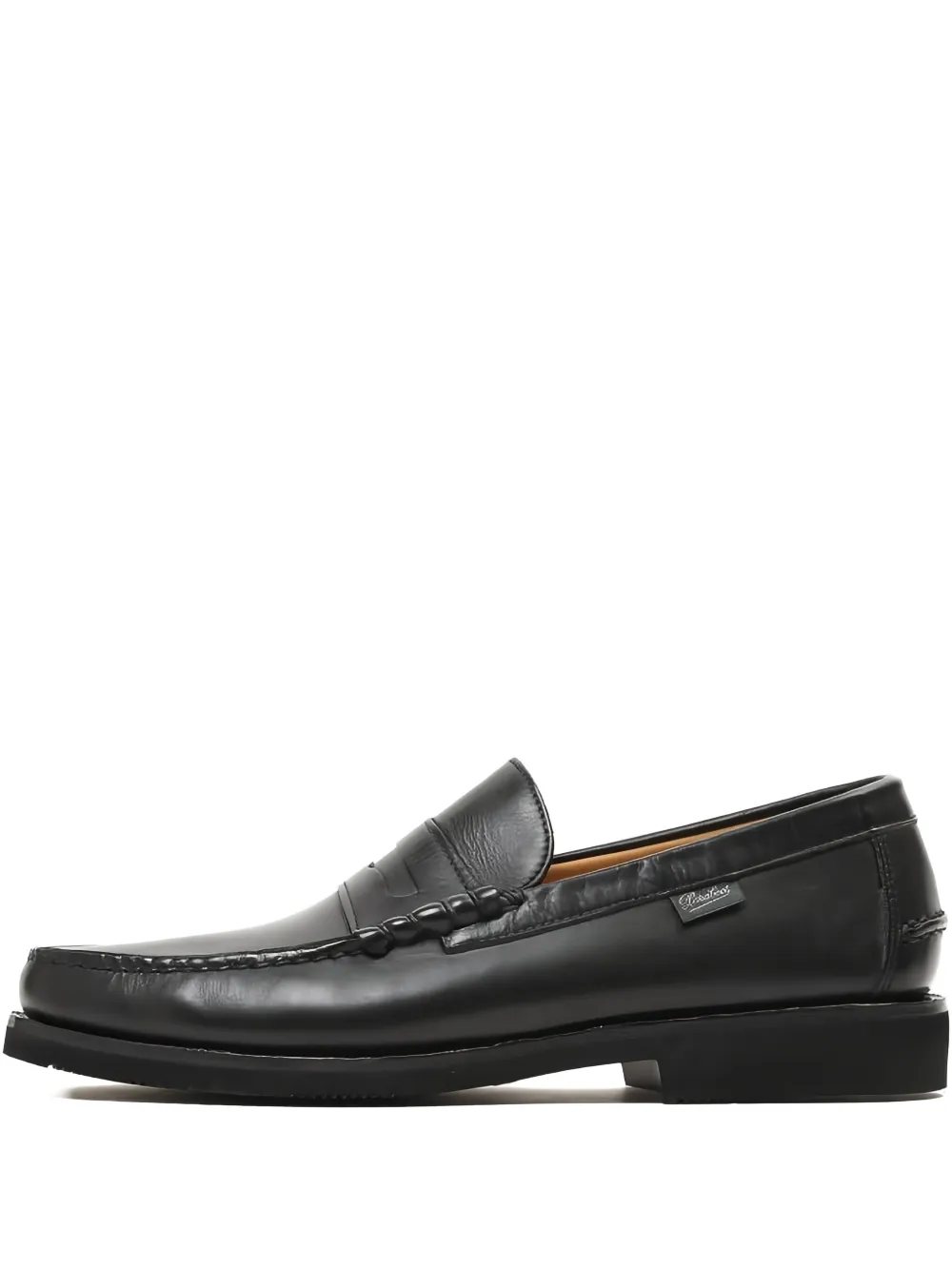 Paraboot leather penny loafers | Black | Image 1