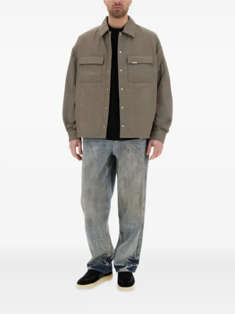 Represent utility pocket overshirt