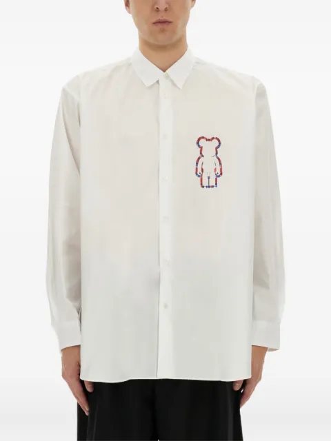 Comme Des Garçons Shirt x Medicom Toy logo-printed cotton shirt