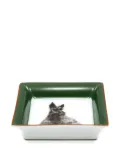 Hermès Pre-Owned 2000s Scottish Terrier Dog tray - White