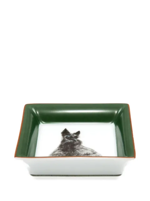 Hermès Pre-Owned 2000s Scottish Terrier Dog tray 