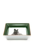 Hermès Pre-Owned 2000s Scottish Terrier Dog tray - White