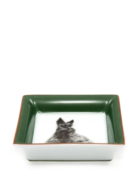 Hermès Pre-Owned 2000s Scottish Terrier Dog tray 