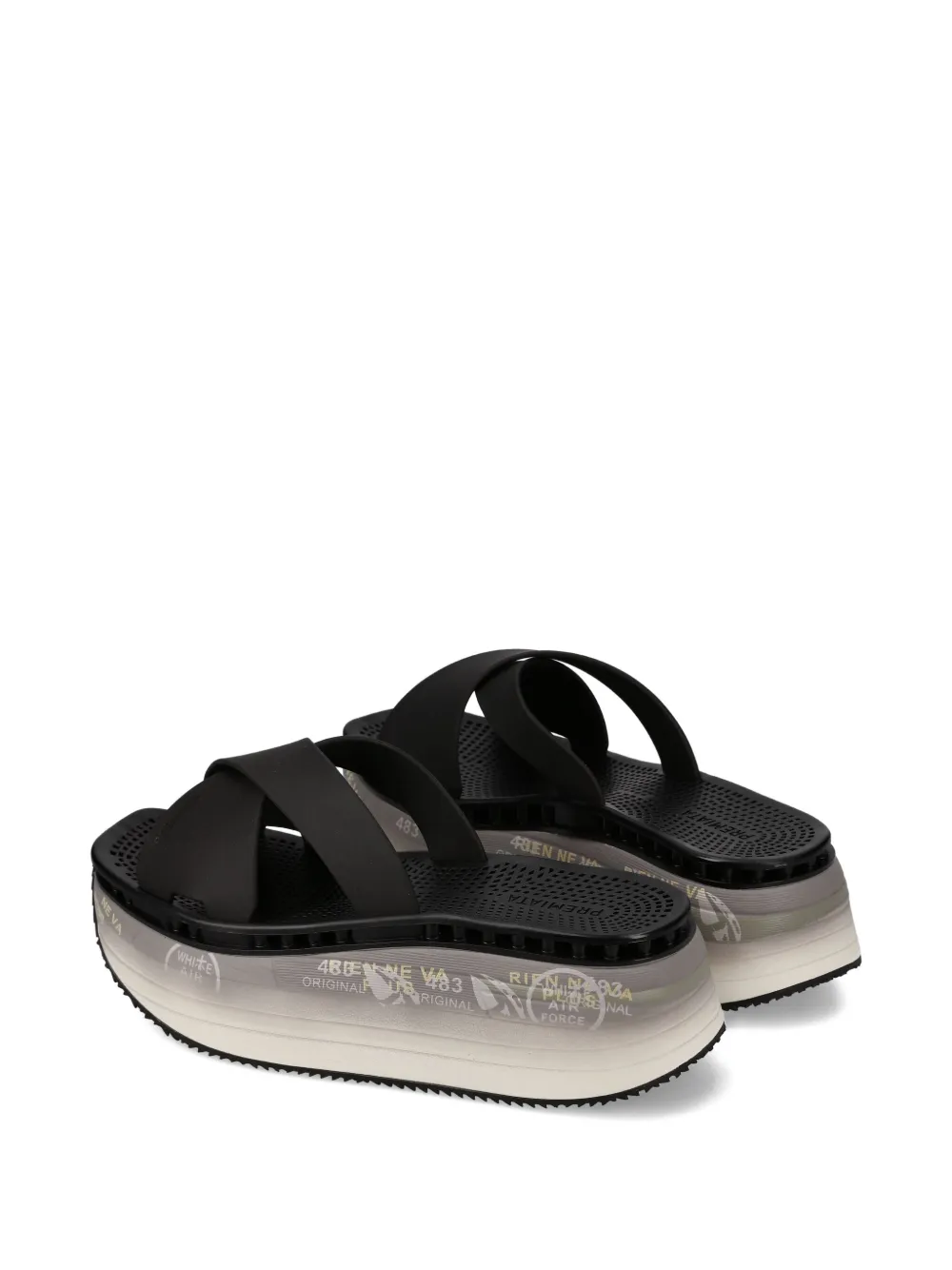 Premiata Moura slides Black