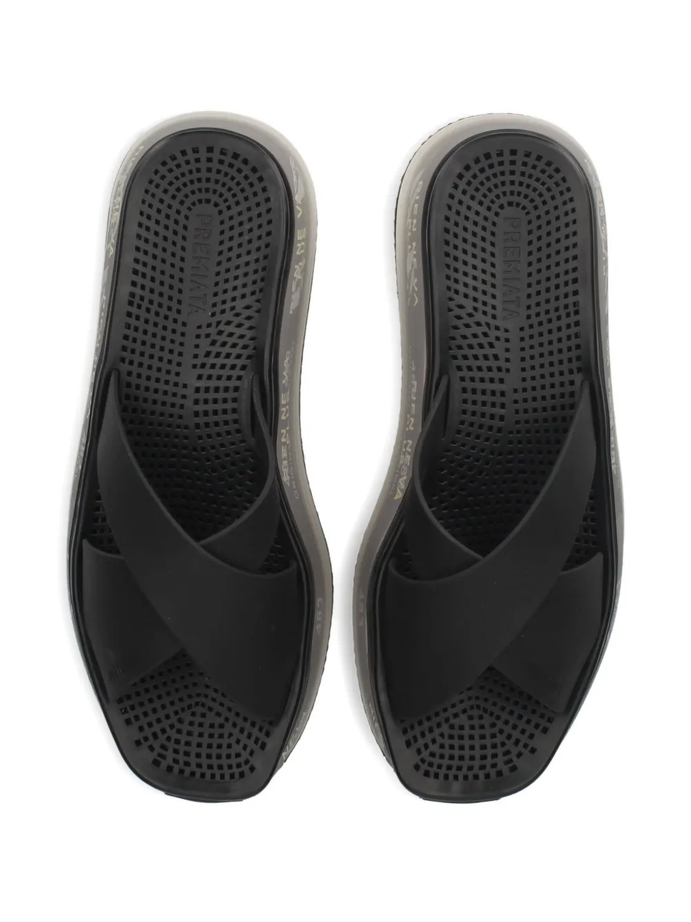 Premiata Moura slides Black
