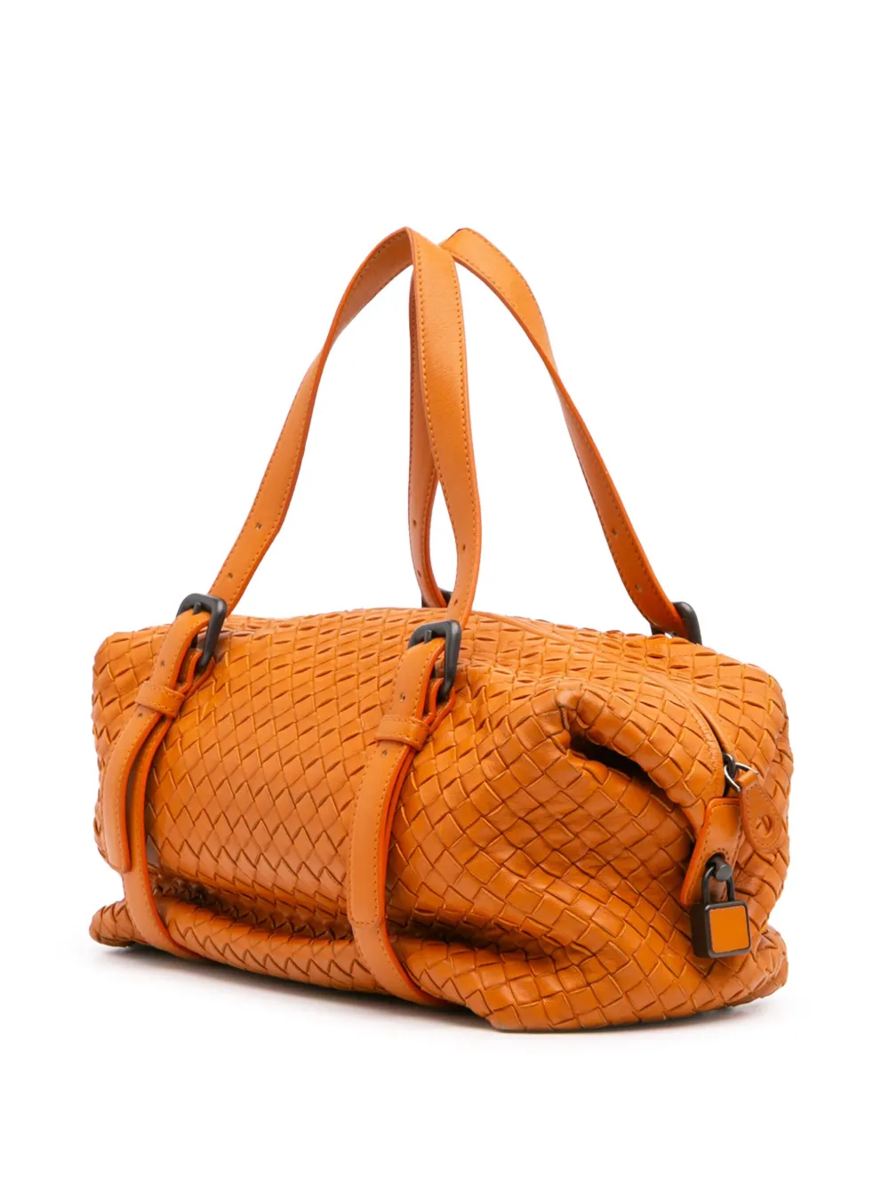 Pre-owned Bottega Veneta 2012-2024 Nappa Intrecciato Montaigne Shoulder Bag