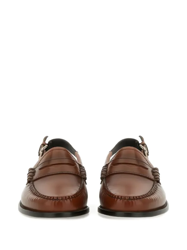 G.H. Bass & Co. Slingback loafers-style Flat Pumps | Brown