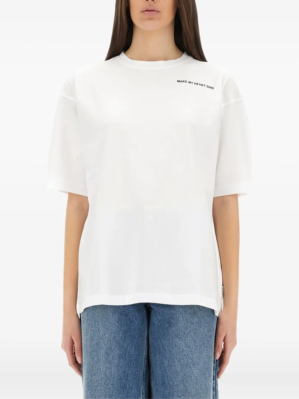 ASPESI T-shirt met korte mouwen Wit