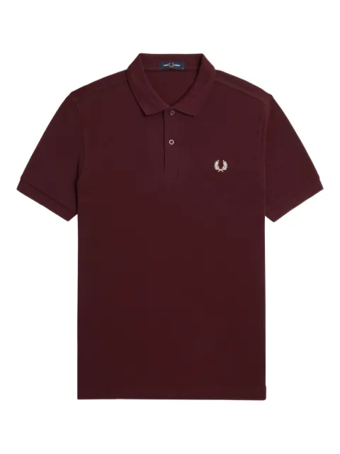Fred Perry logo-embroidered polo shirt