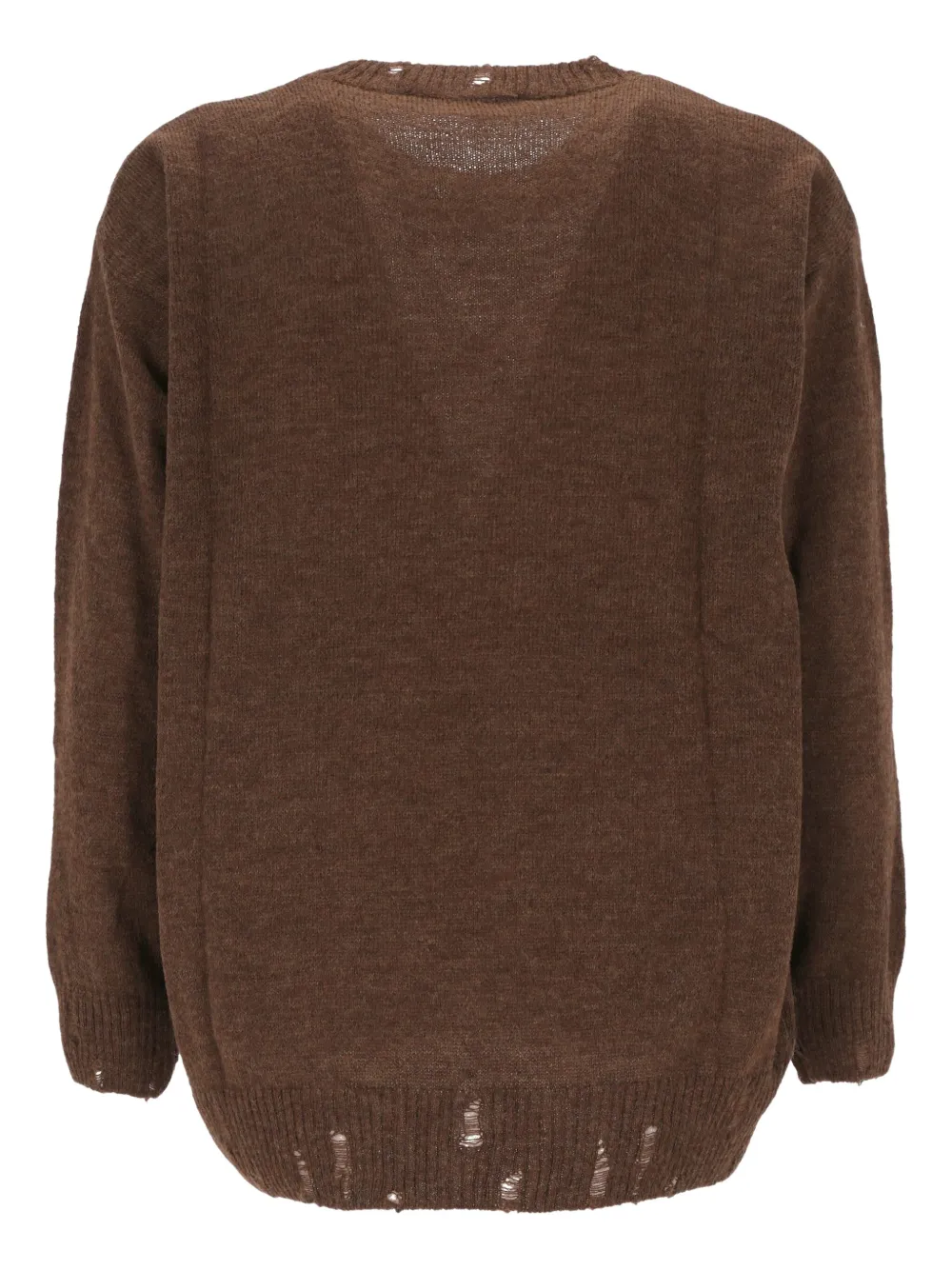 OFFICINA 36 distressed sweater - Bruin