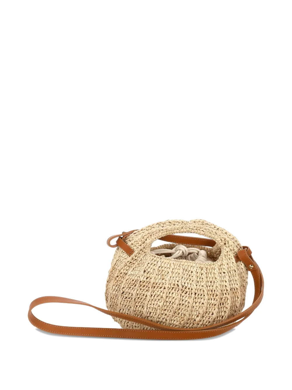 Catarzi logo-patch tote bag - Beige