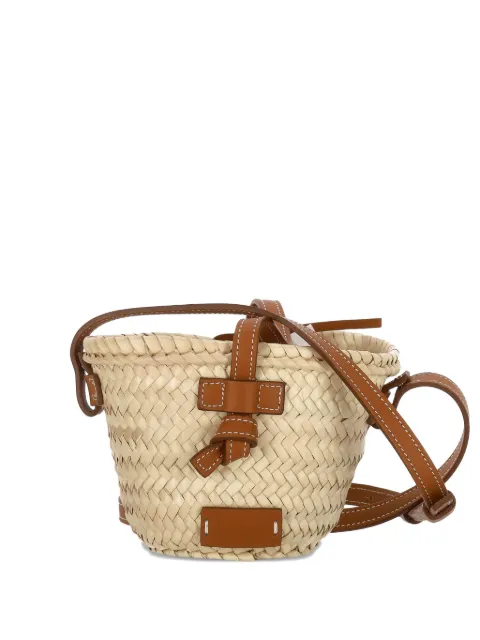 catarzi raffia tote bag