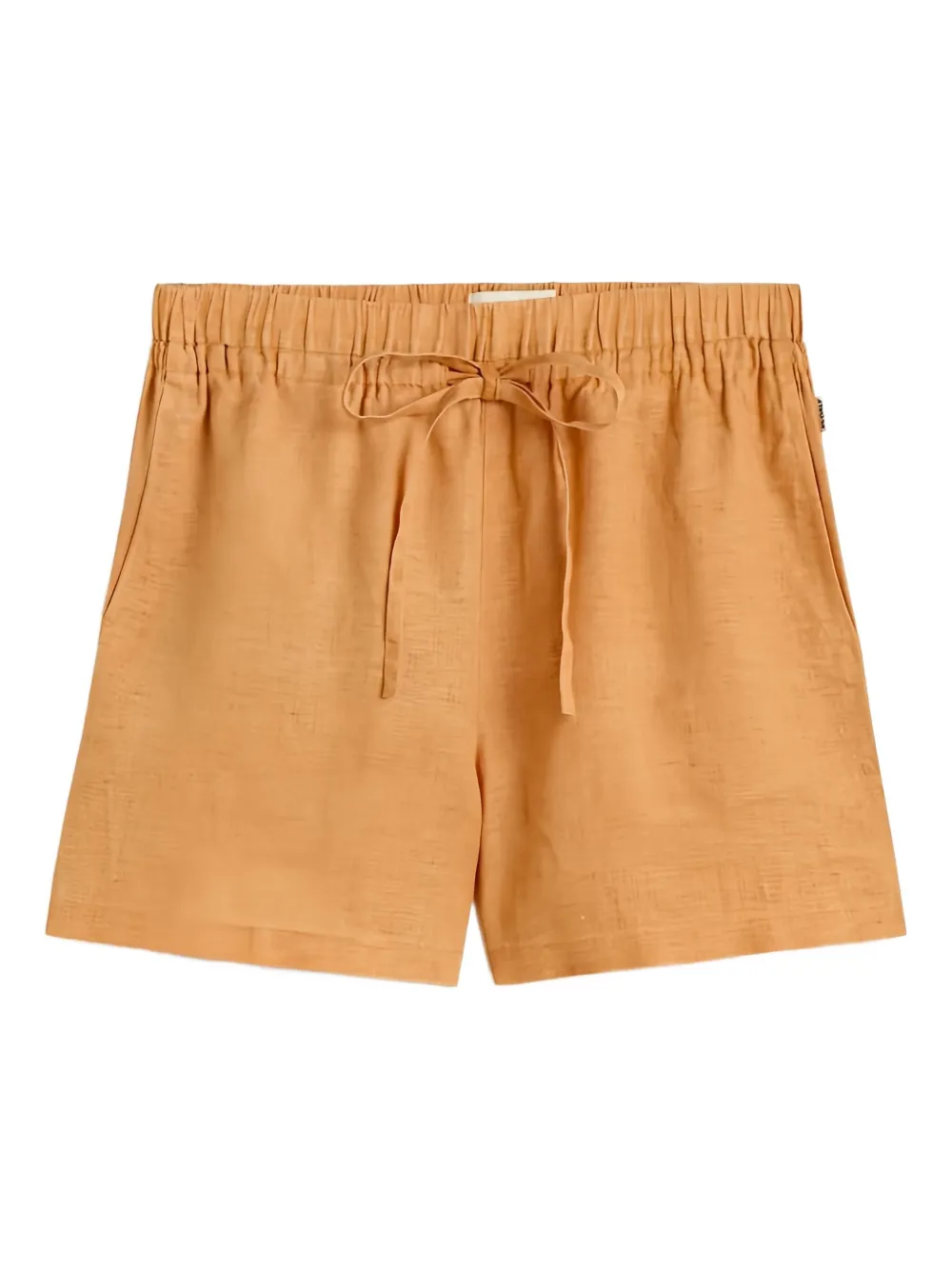 Ecoalf logo-tag shorts Oranje
