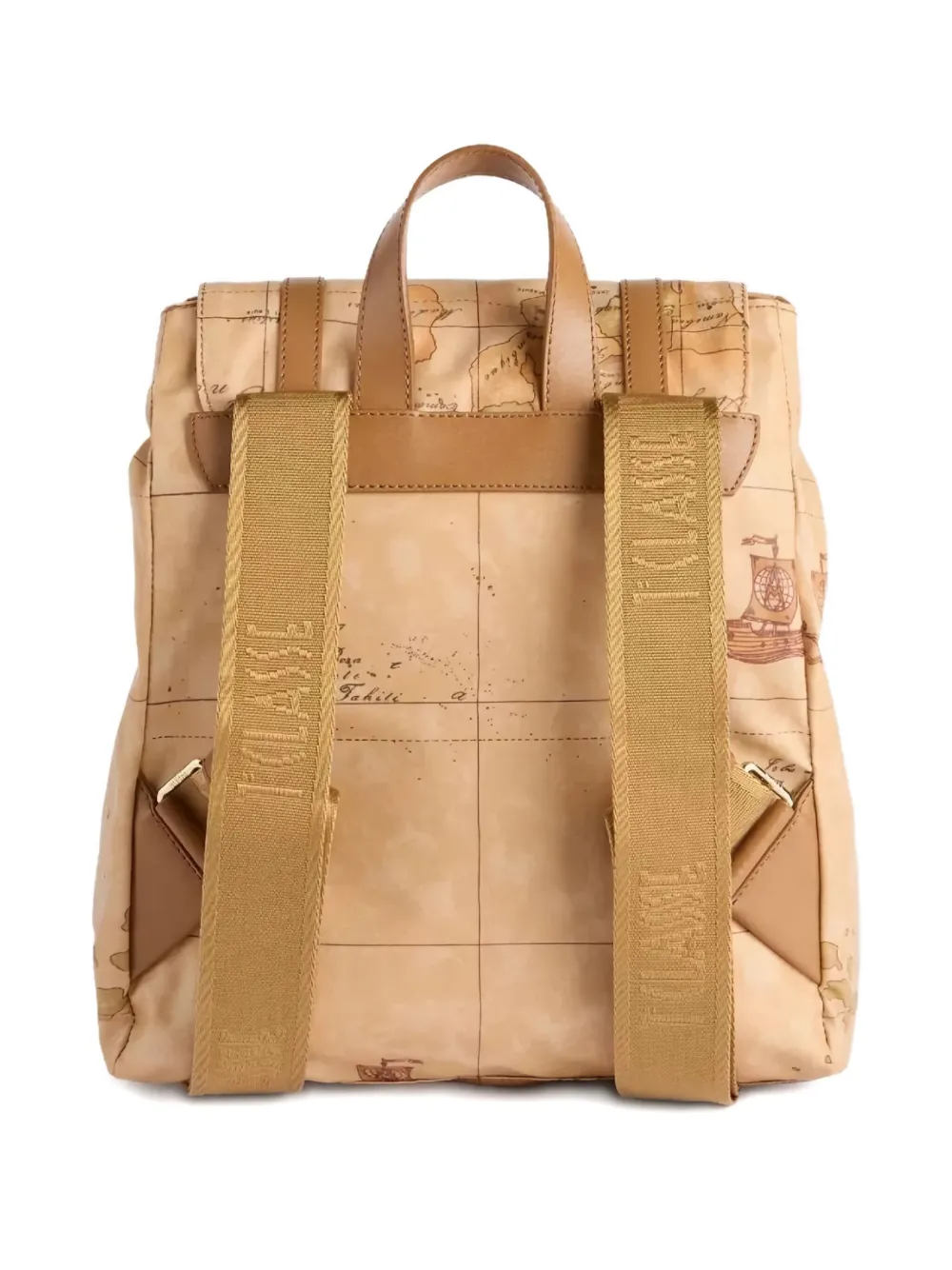 ALVIERO MARTINI 1° CLASSE Rugzak met grafische print - Beige