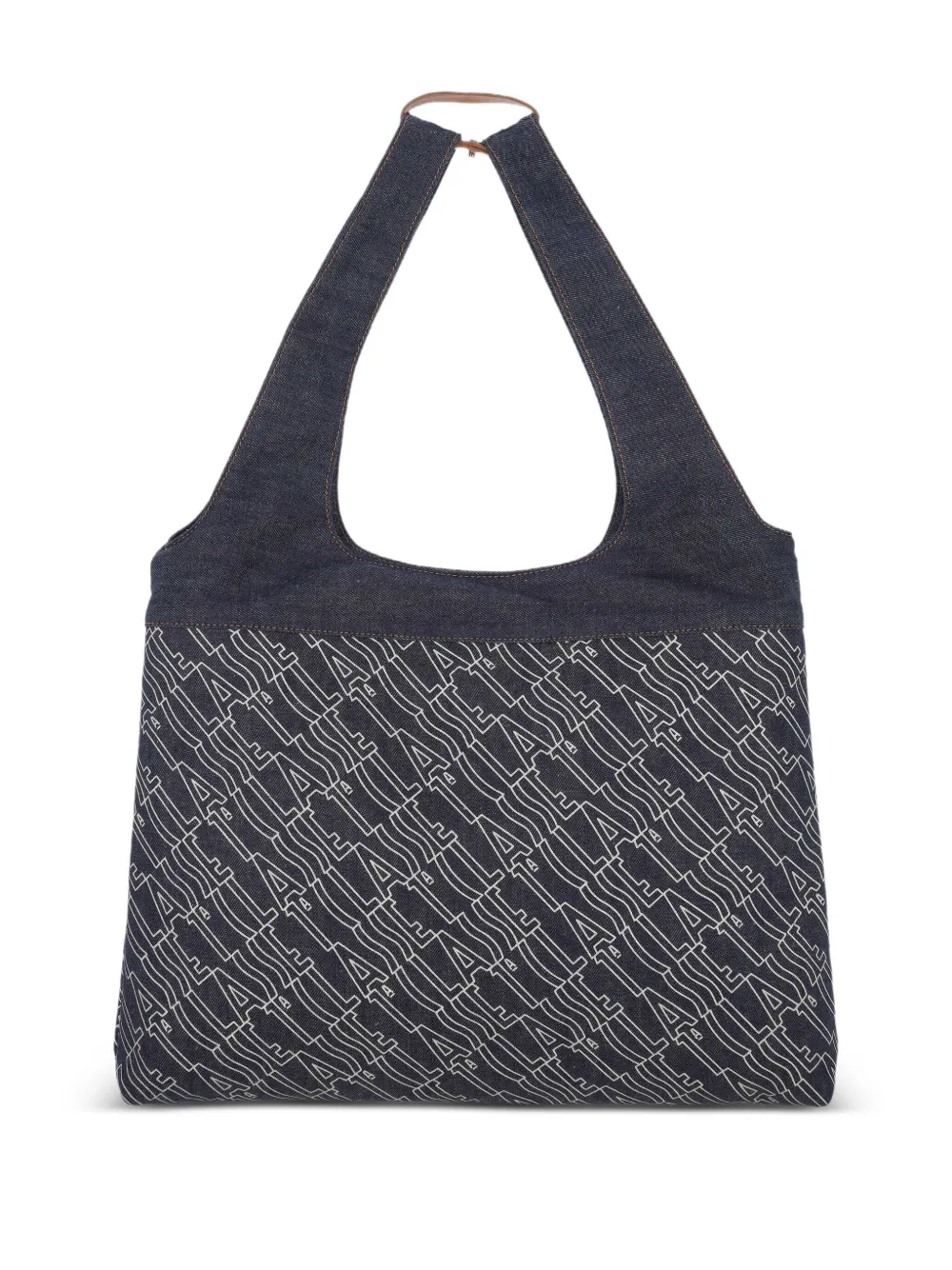 ALVIERO MARTINI 1° CLASSE Shopper met logoprint - Blauw