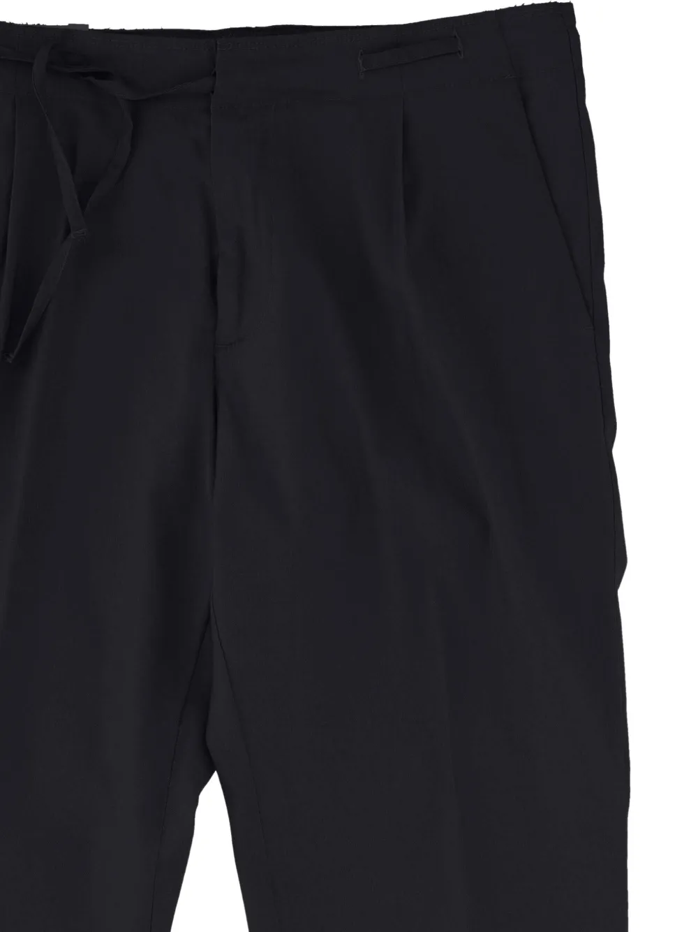 OFFICINA 36 cropped trousers - Zwart