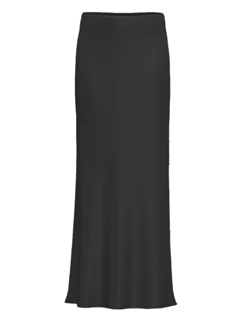 Marella satin midi skirt