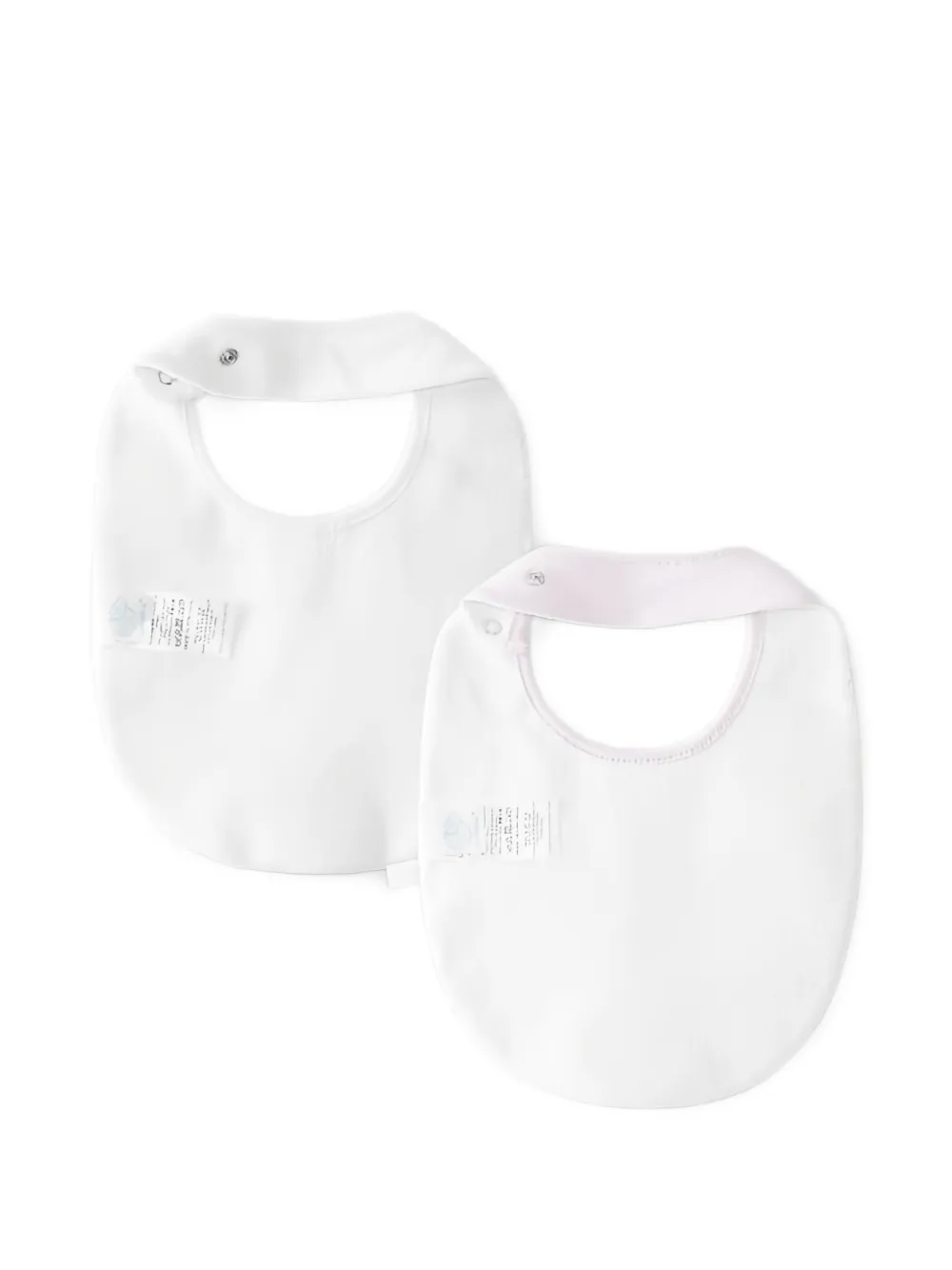 LARANJINHA cotton bibs (pack of two) - Roze