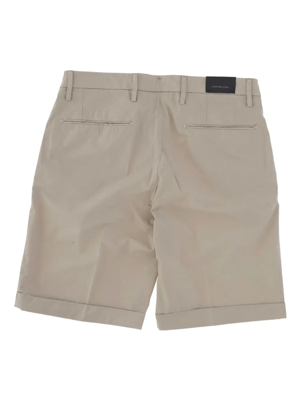 Michael coal cotton-blend shorts - Beige