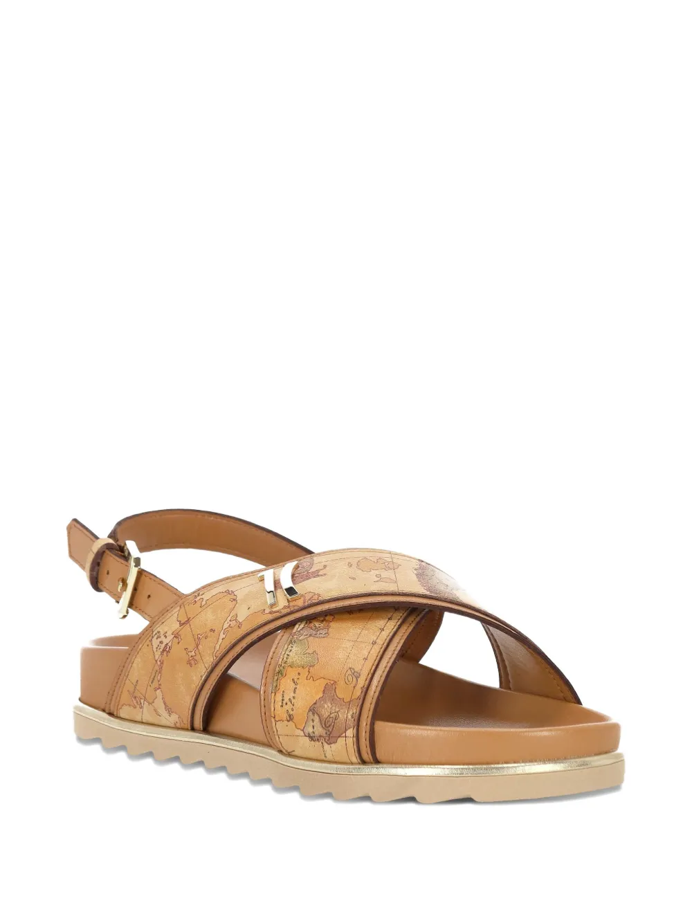ALVIERO MARTINI 1° CLASSE flat sandals Brown