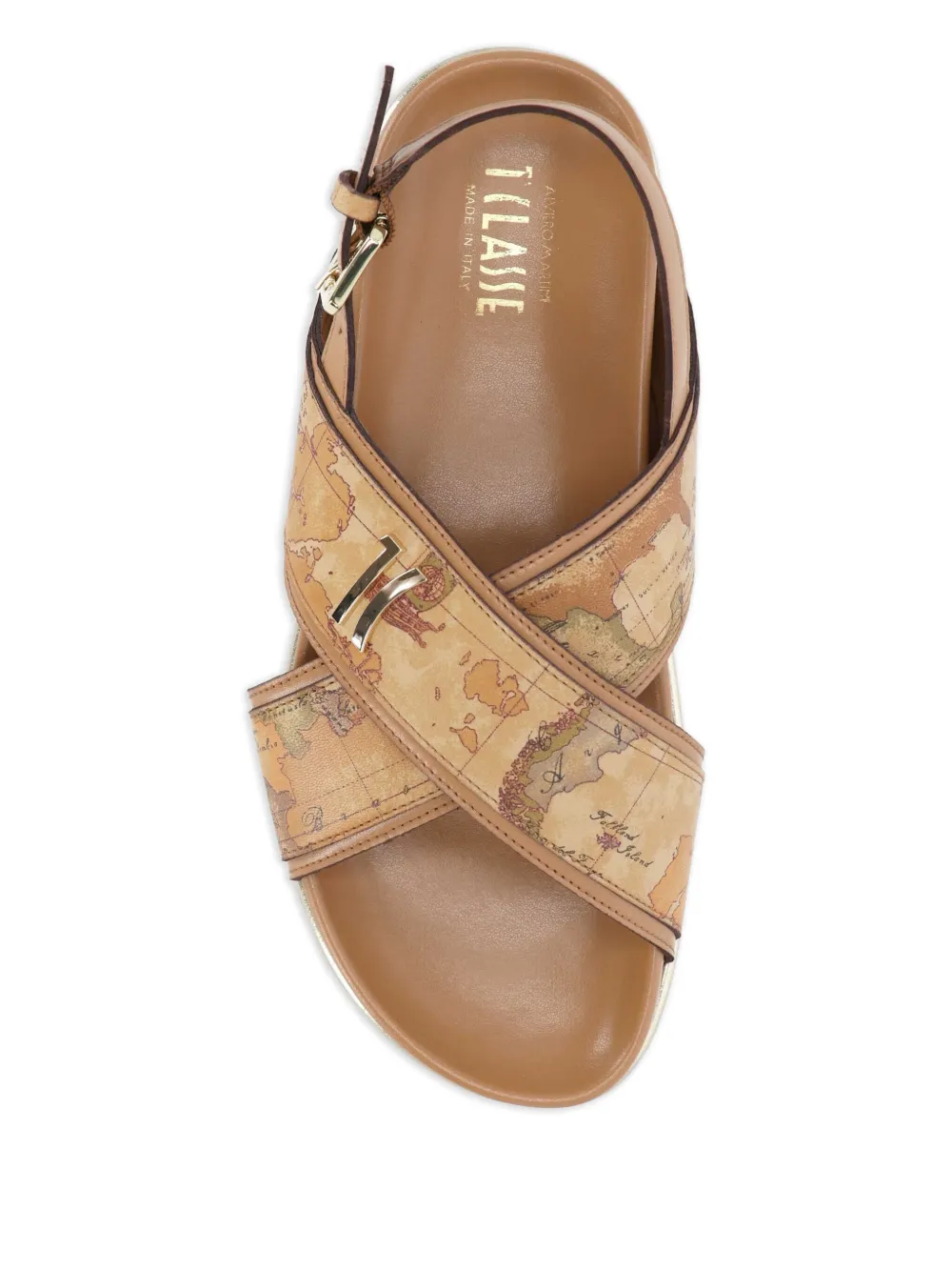 ALVIERO MARTINI 1° CLASSE flat sandals Brown