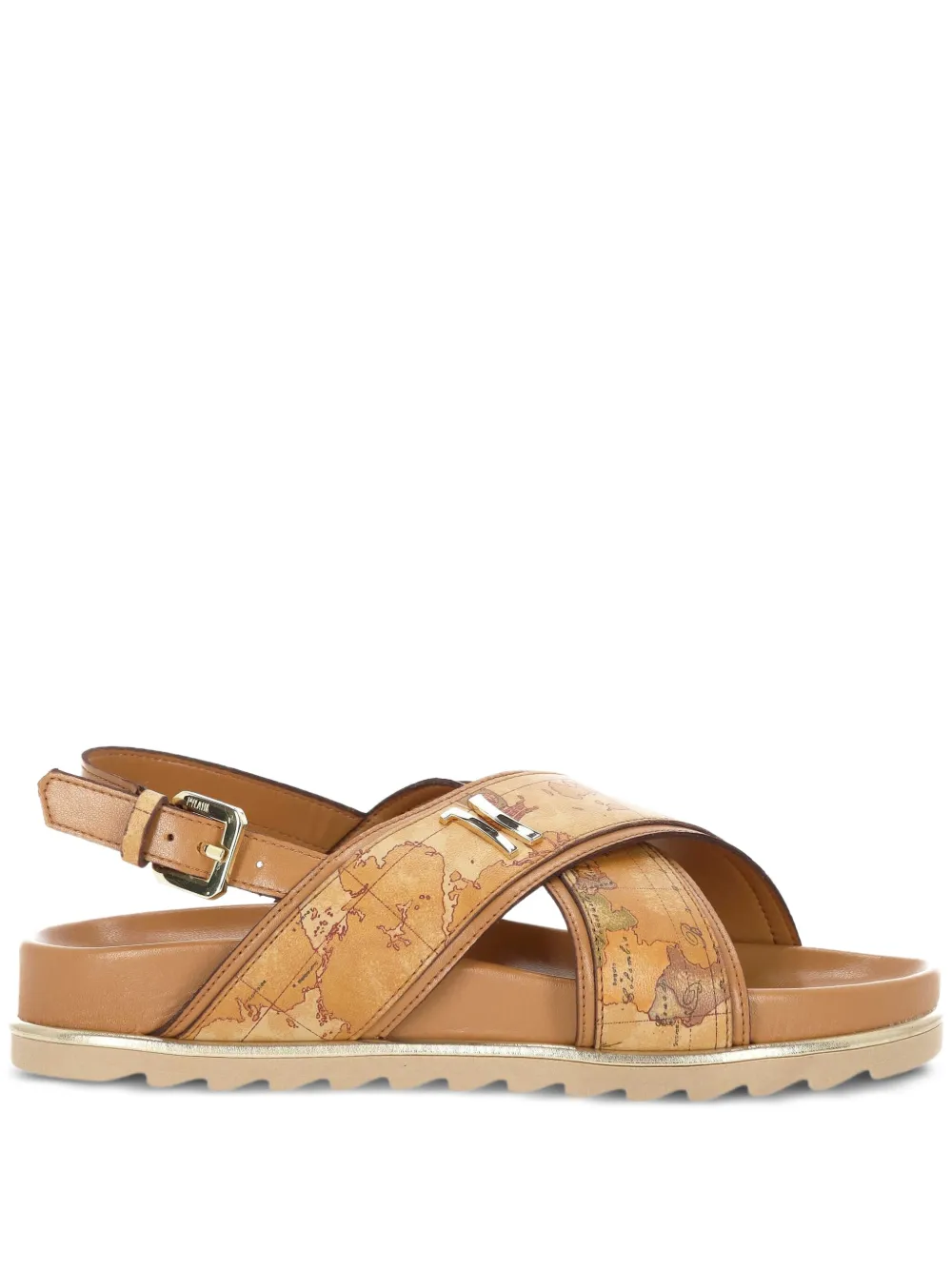 ALVIERO MARTINI 1° CLASSE flat sandals Brown