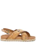 ALVIERO MARTINI 1° CLASSE flat sandals - Brown