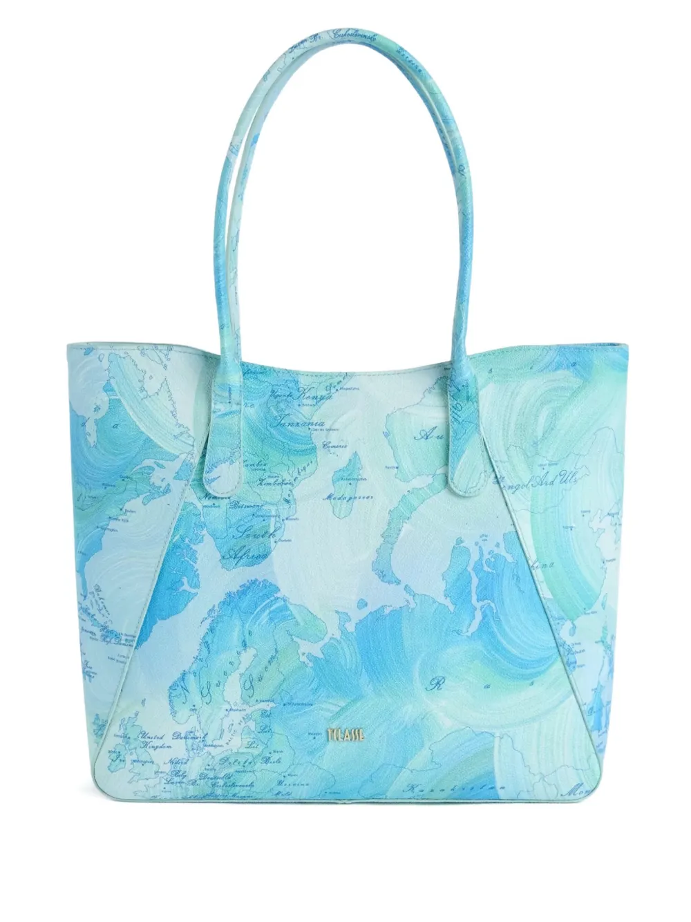 Geo Water Island tote bag