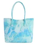 ALVIERO MARTINI 1° CLASSE Geo Water Island tote bag - Blue