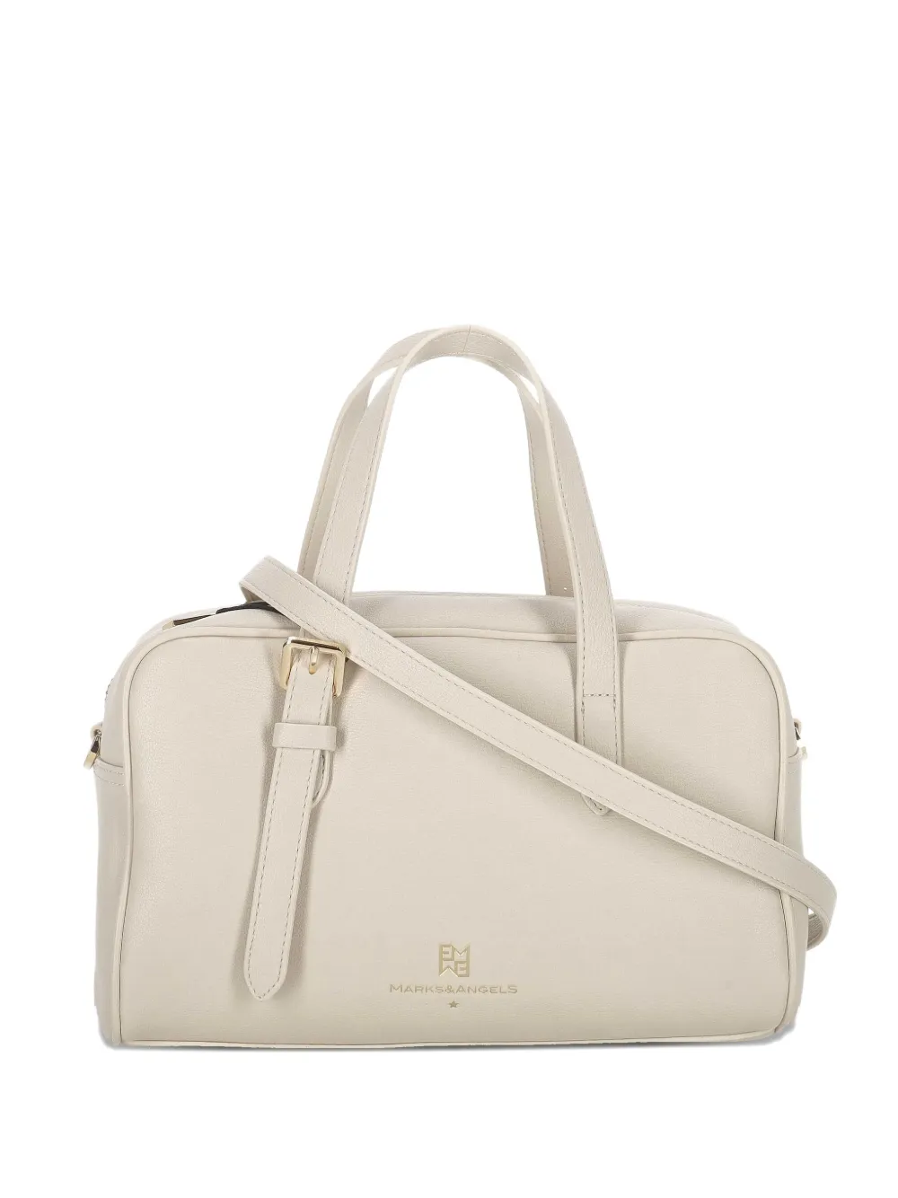 logo-embossed tote bag