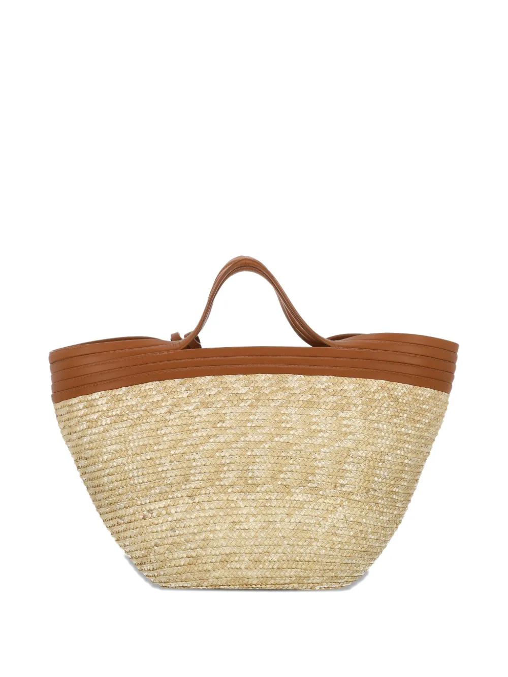 Catarzi raffia tote bag - Beige