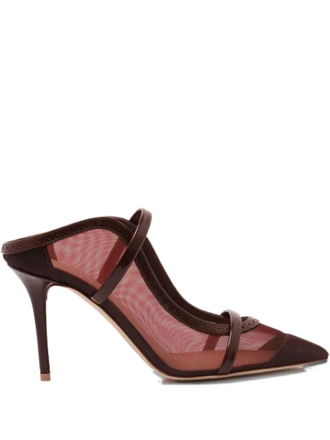 Malone Souliers 85mm Maureen mesh pumps