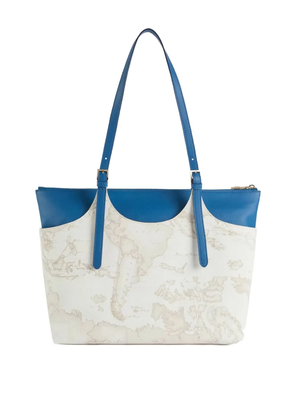 ALVIERO MARTINI 1° CLASSE Geo tote bag - Beige