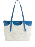 ALVIERO MARTINI 1° CLASSE Geo tote bag - Neutrals