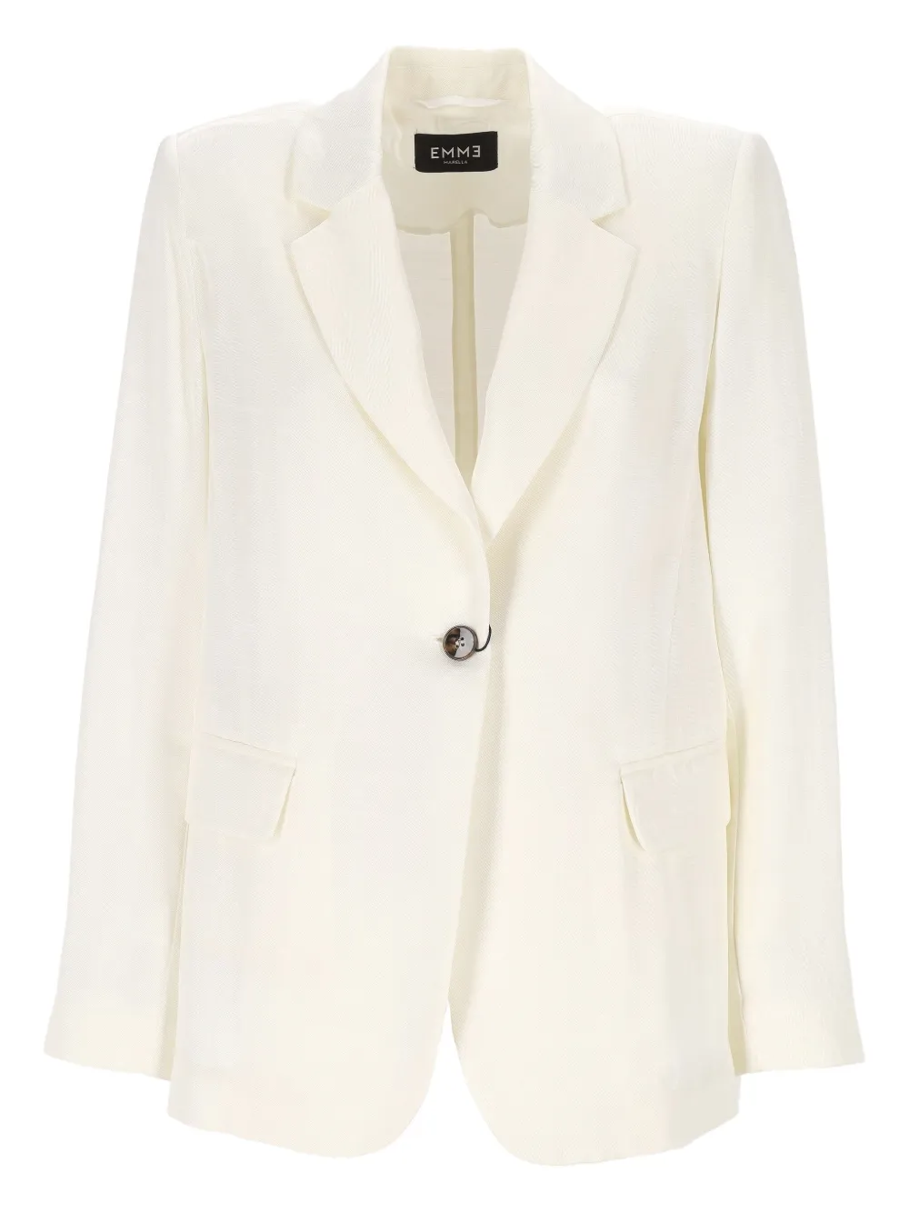 Marella single-breasted blazer Wit